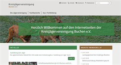 Desktop Screenshot of kjv-buchen.de